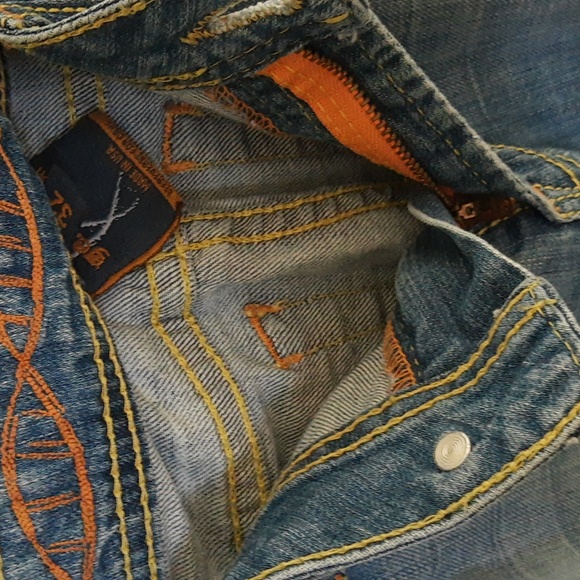 Genetic Denim Recessive Gene Skinny Slim Bootcut Jeans Size 32 - Picture 11 of 16